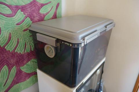 ドライボックス追加・・・