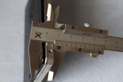 実測9.25mmになった