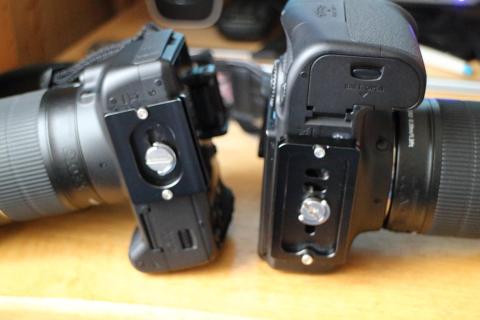 X7と70Dに装着してみた