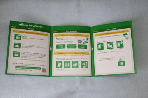 申し込み方法が記載されている