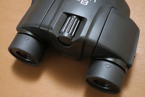 目当てリングを縮めた状態