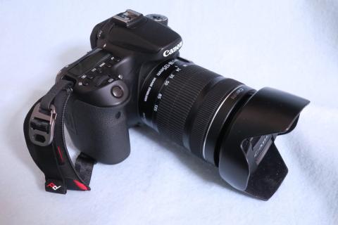 70Dに装着した状態