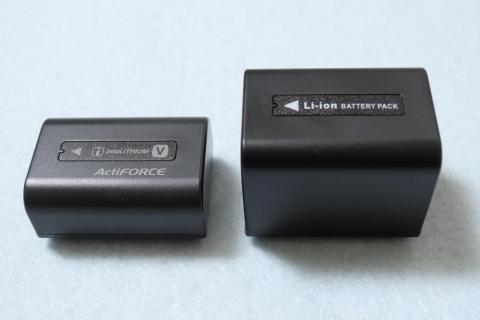 左:純正FV50 右:FV70互換