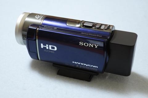 互換バッテリー装着時