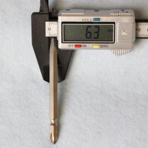 六角軸のものなら6.35mmに対応