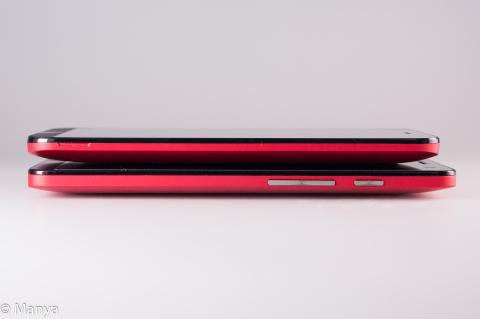 上:ZenFone2 Lazer 下:ZenFone5