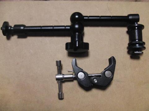 写真2 フレキシブル マジックアーム 全部品