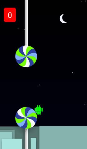 ドロイド君死亡の図