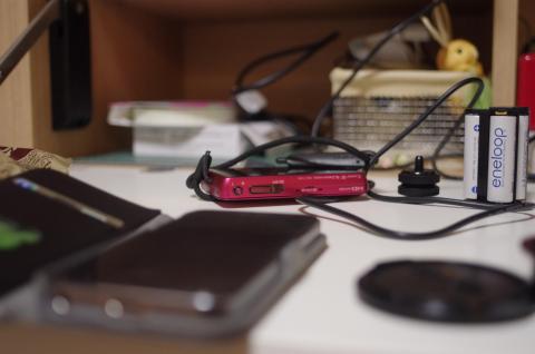 転がしてたコンデジをパシャリ。