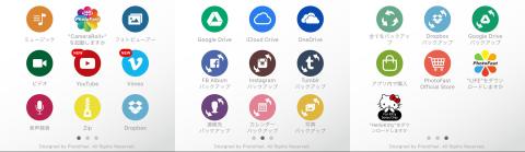 できることの一覧