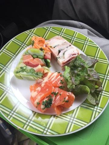 お皿に盛り付け