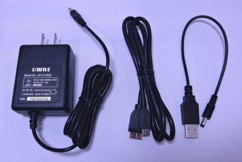 付属ケーブル類