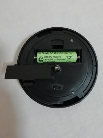 バッテリーとLEDとスイッチ