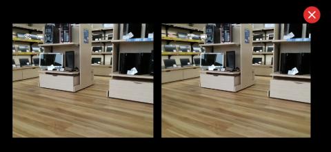 FPVモードの画面