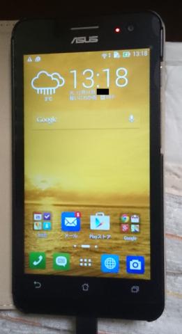 ZenPhone5 初期画面