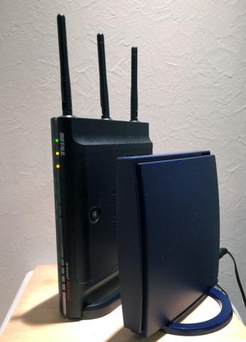 WZR2-G300NとWN-AX1167GR2