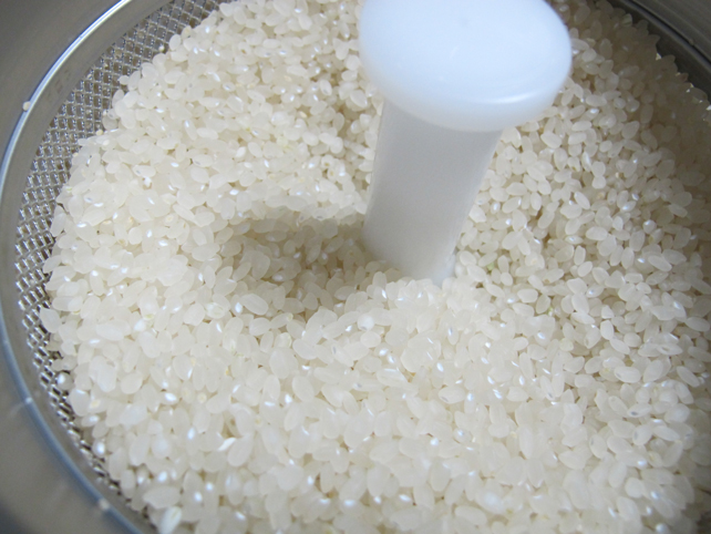 精米後