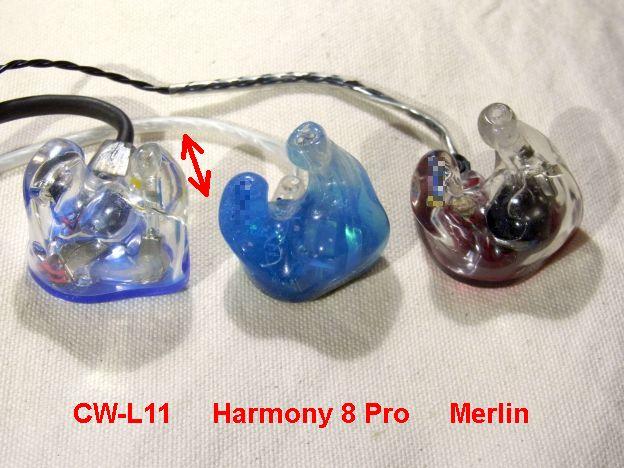 CW-L11はあまり深く入らない設計