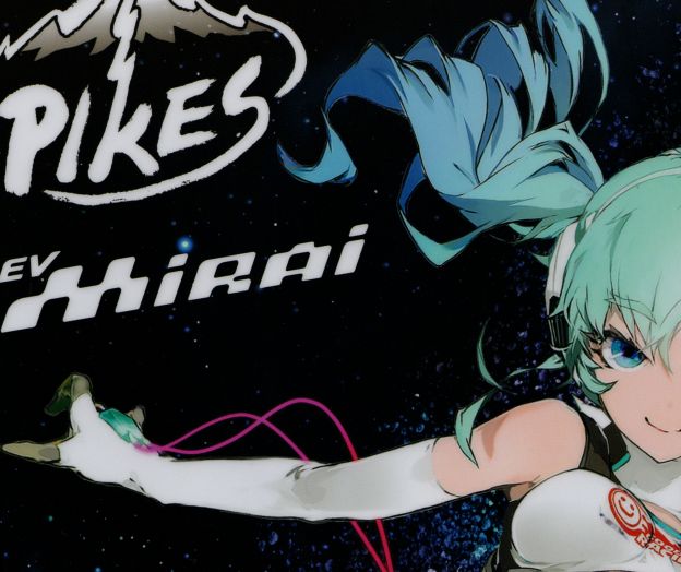 髪が風に煽られて舞っている、いうのは珍しいかな。