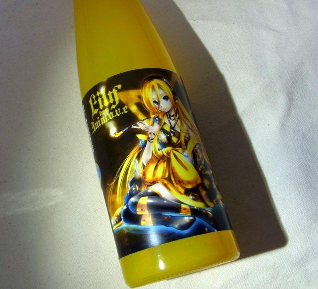 ボトルの色は焼酎が入っているとは思えない。