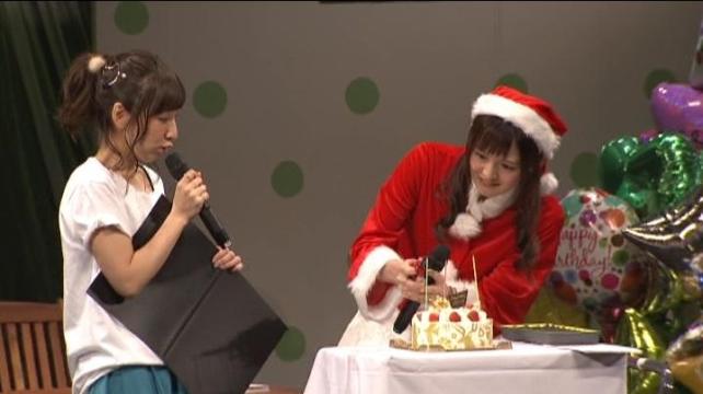 サンタスタイルのあっちゃん登場