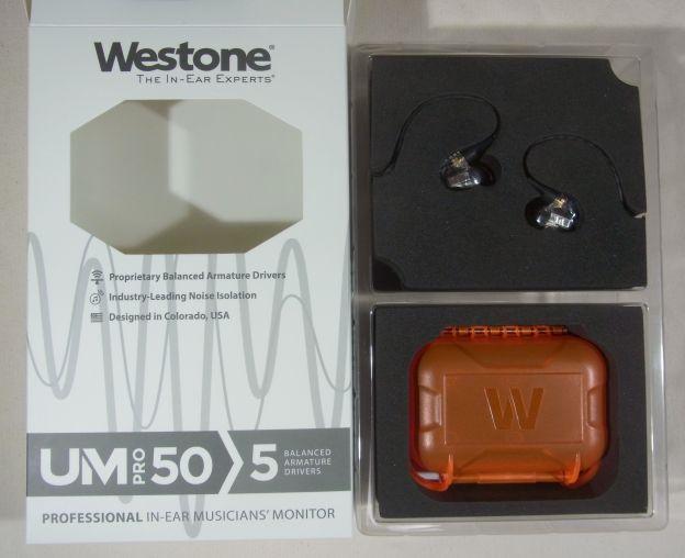 ミニモニターヴォルトケースのオレンジ色がWestoneらしい