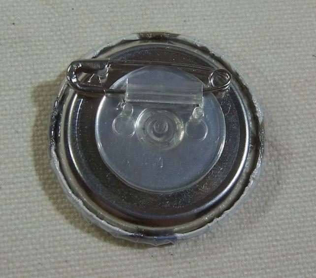 ちゃんとバッジになっている