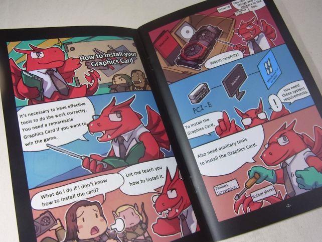 「Lucky the Dragon Computer Workshop」というアメコミ調インストールガイドが良かった