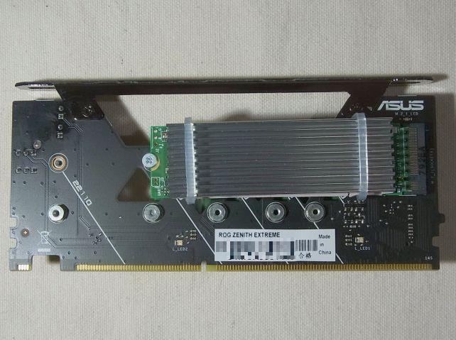 レール取り付け後