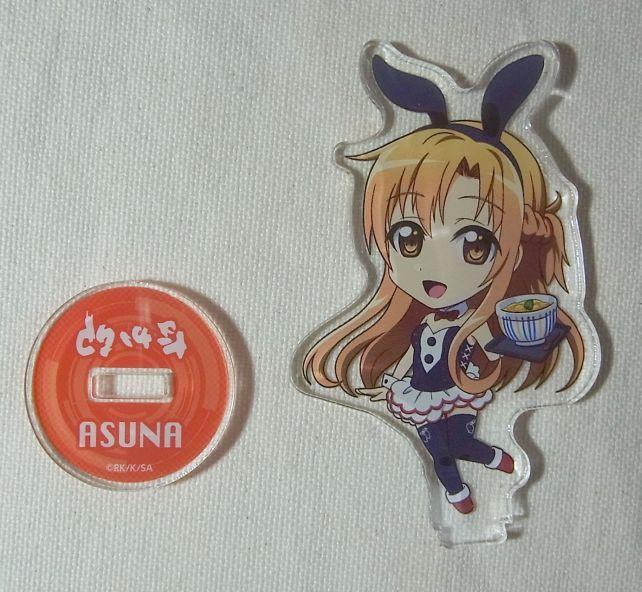 台座に「なか卯」のロゴが入る