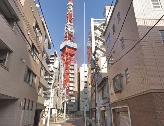 ストリートビューなら地上からの眺めも可能