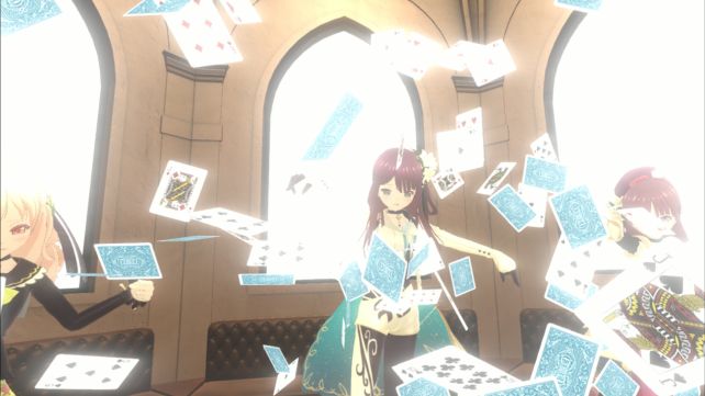 「kiss×kiss×kiss」は舞い散るカードや...