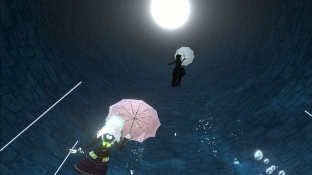 井戸の中での歌唱が幻想的