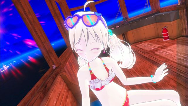 最後の花火のシーンでみかさチャンが横に来るが...