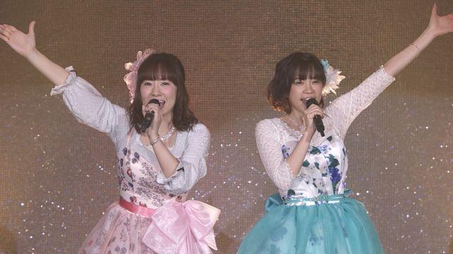 このシンクロ感がアイドルっぽい??