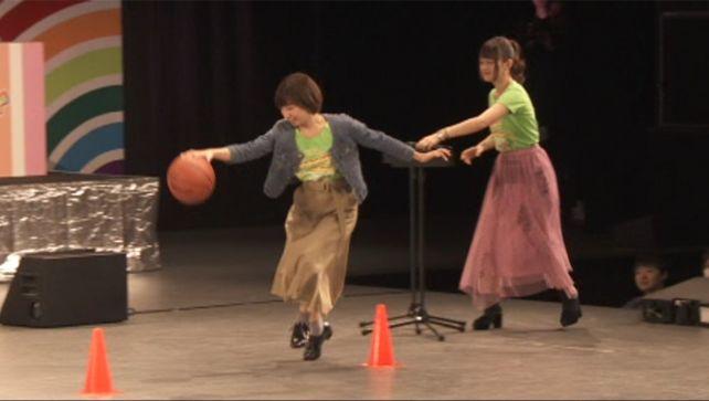 あやちゃん、運動神経は良い