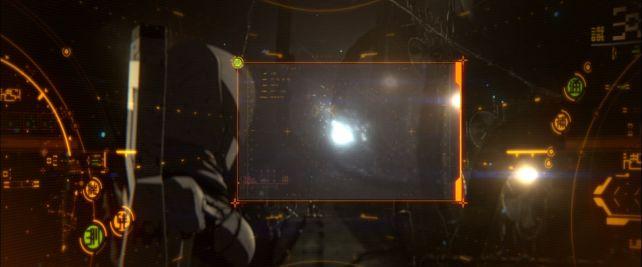 バイザーからの景色はこんな感じ。