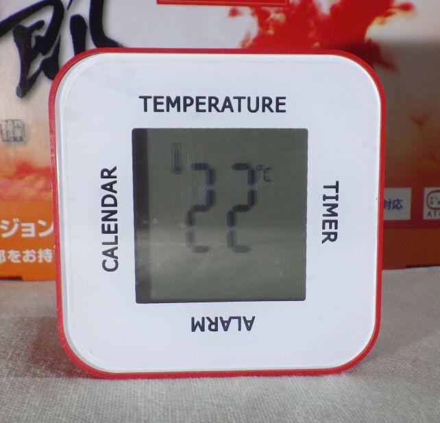 温度計もついている