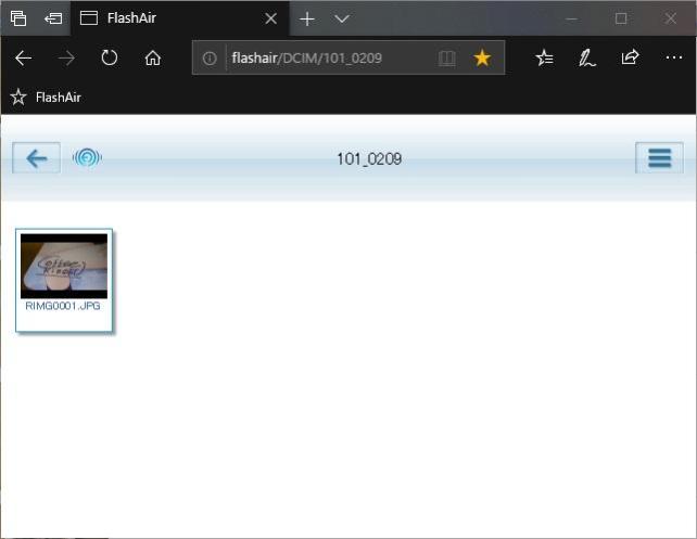 写真画像にアクセスできる