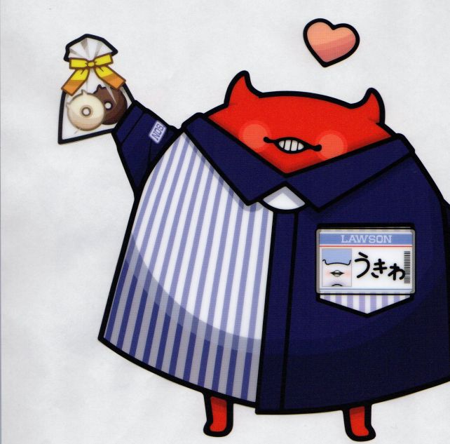 それとも照れて赤くなってるのかな?名札の写真は白いし。