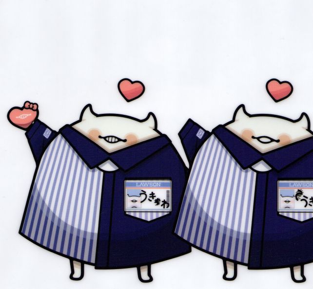 名札は全部「うきわ」なんだねw