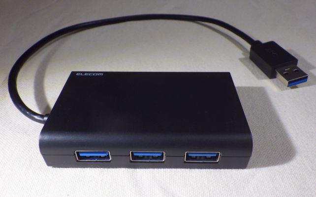 (自分にとっての)オマケ機能はUSB1ポート⇒USB3ポート機能。