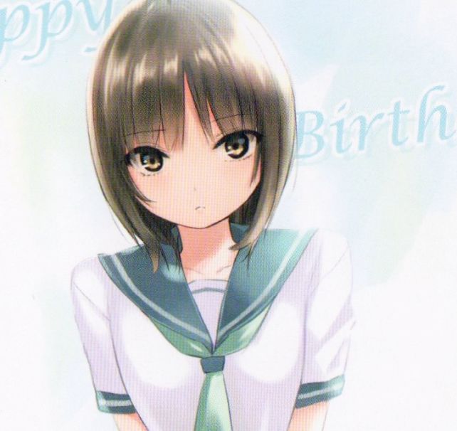 やや恥ずかしそうですが...