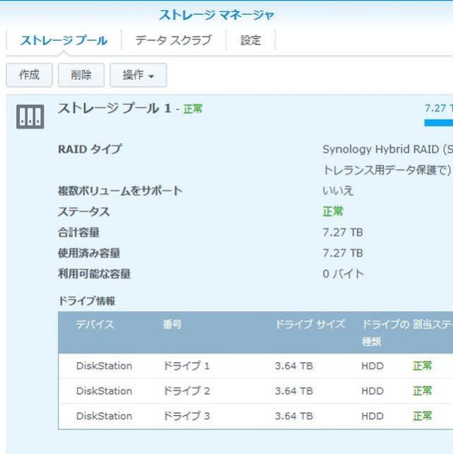 同容量×3となって使用効率が良くなった(SHRである必要性は薄れたが)
