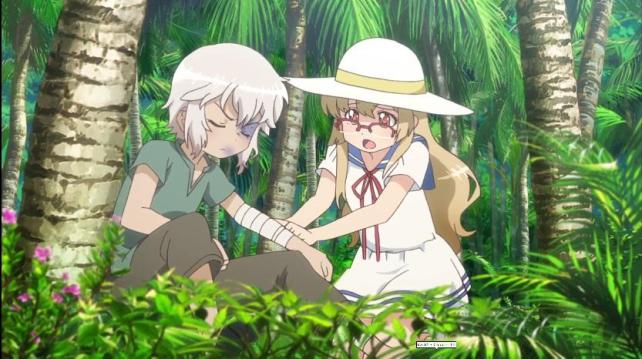 幼い頃のテレジアと初芽