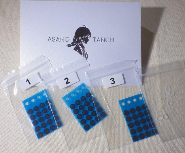 3種のフィルターとパッキン?の予備