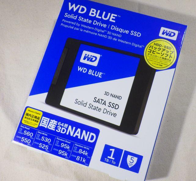WDブランドのHDDはお初だな。