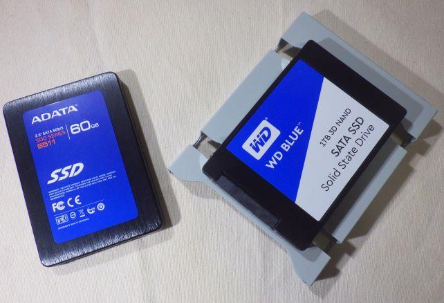 SSD入れ替え後