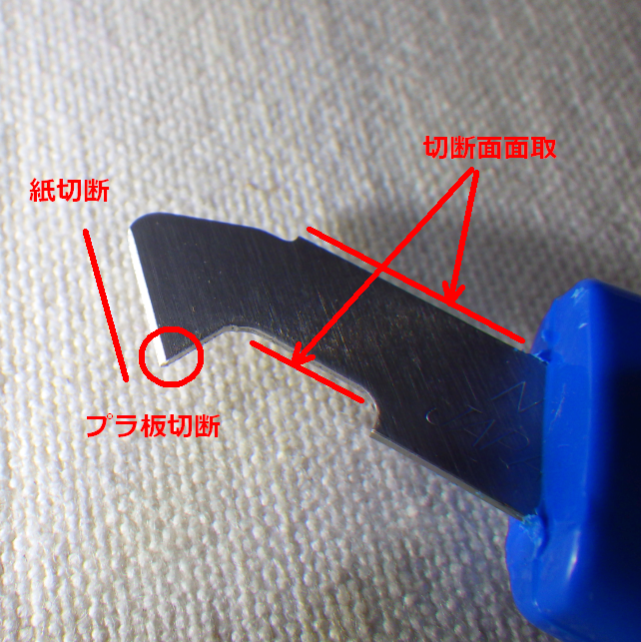 刃の構造自体は、実家にあるOLFAのモノと大差ない。