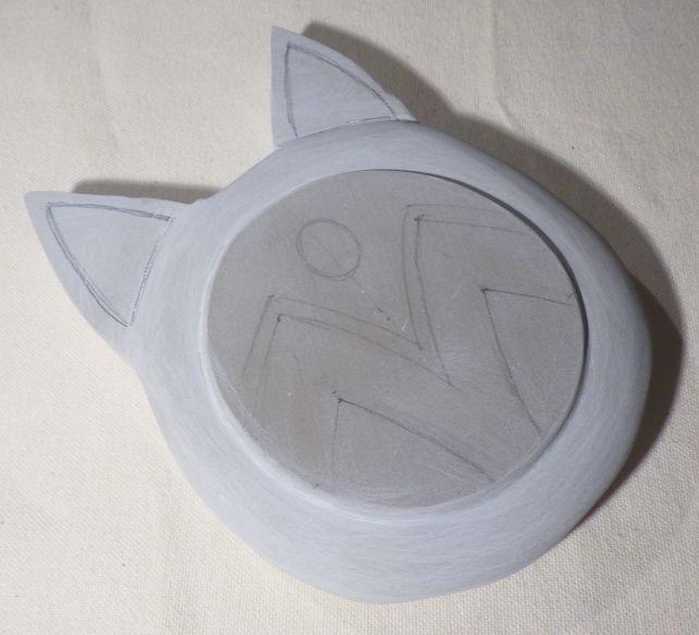 大まかな形を作るまでに帰宅後作業で5日ほど...